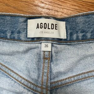 Agolde “Stella” cutoff shorts. In good condition. High waisted. Size 26.